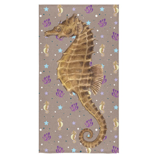 Seahorse Bath Towel 30"x56" - TeeAmazing