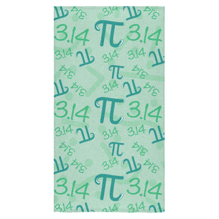 Pi Pattern Bath Towel 30"x56" - TeeAmazing