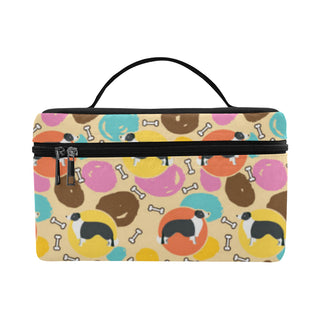 Border Collie Pattern Cosmetic Bag/Large - TeeAmazing