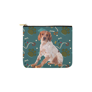 Brittany Spaniel Dog Carry-All Pouch 6x5 - TeeAmazing