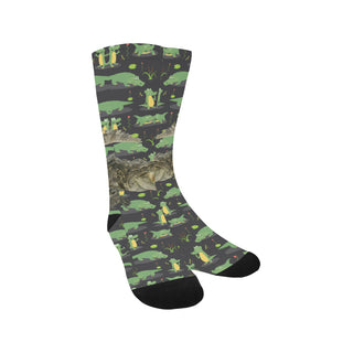 Alligator Trouser Socks - TeeAmazing