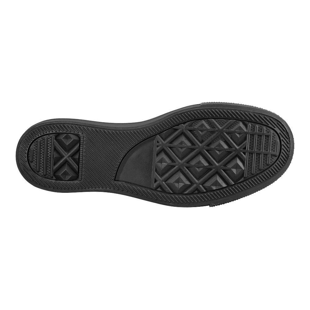 American Cocker Spaniel Pattern Black Women's Slip-on Canvas Shoes - TeeAmazing