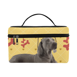 Weimaraner Cosmetic Bag/Large - TeeAmazing