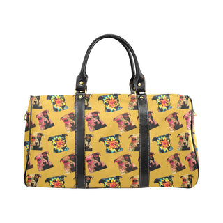 Pit Bull Pop Art Pattern No.2 New Waterproof Travel Bag/Large - TeeAmazing