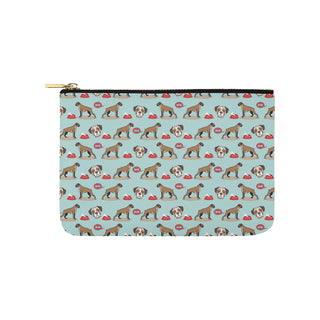 Boxer Pattern Carry-All Pouch 9.5x6 - TeeAmazing