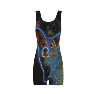 Corgi Glow Design 1 Classic One Piece Swimwear - TeeAmazing