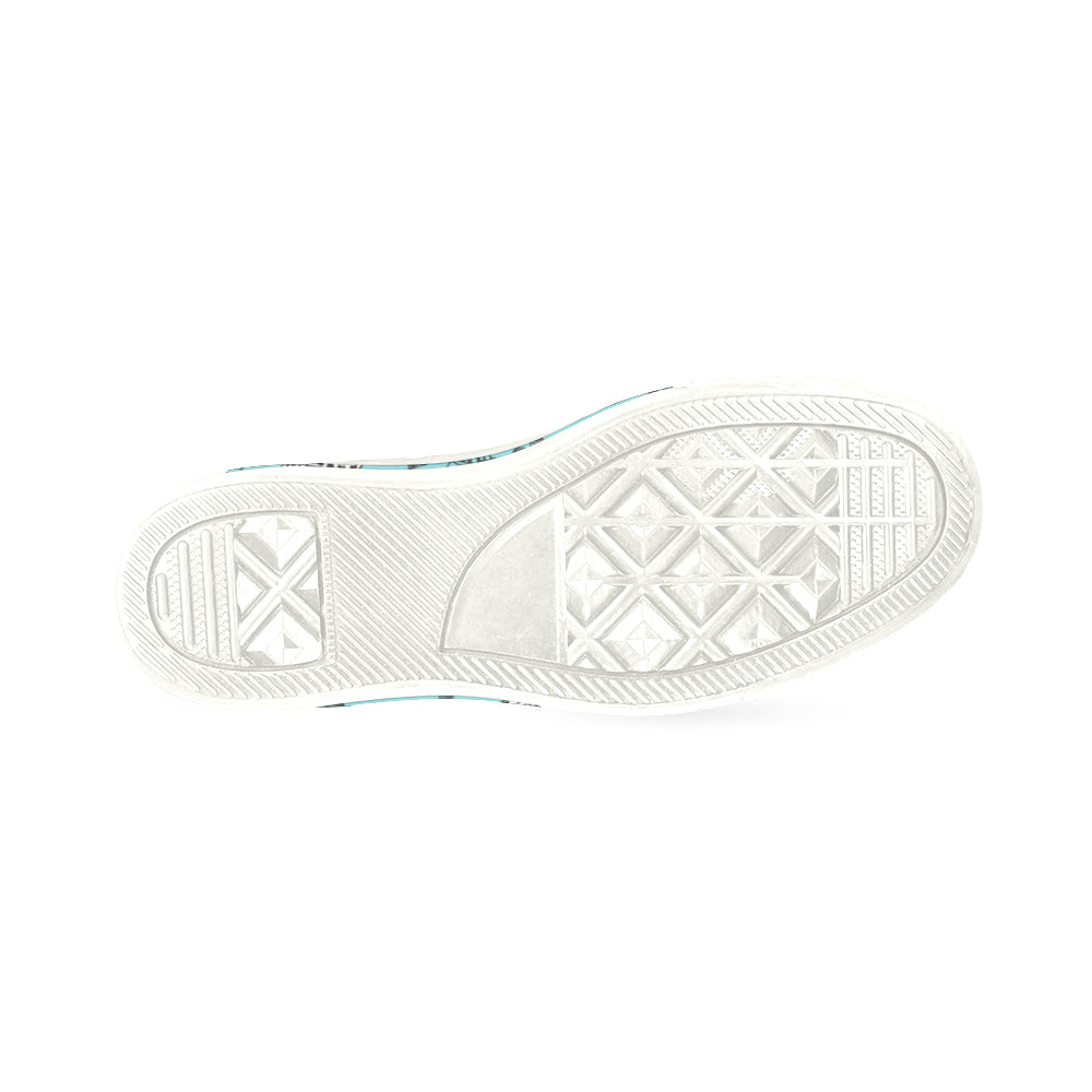 Dalmatian Pattern White Women's Classic Canvas Shoes - TeeAmazing