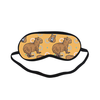 Capybara Pattern Sleeping Mask - TeeAmazing