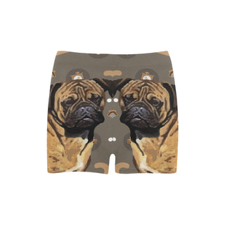 Bullmastiff Dog Briseis Skinny Shorts (Model L04) - TeeAmazing