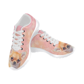 Chihuahua Lover White Sneakers Size 13-15 for Men - TeeAmazing