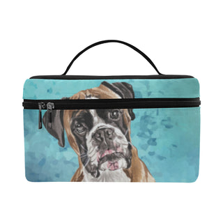 Boxer Water Colour Cosmetic Bag/Large - TeeAmazing