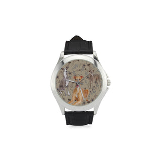 Italian Greyhound Lover Women's Classic Leather Strap Watch - TeeAmazing