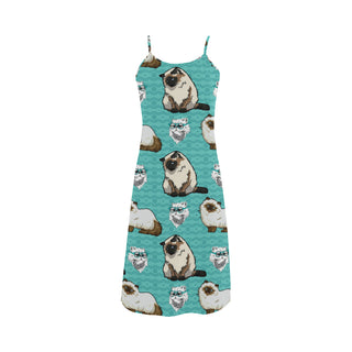 Himalayan Cat Alcestis Slip Dress - TeeAmazing