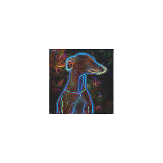 Italian Greyhound Glow Design 2 Square Towel 13x13 - TeeAmazing