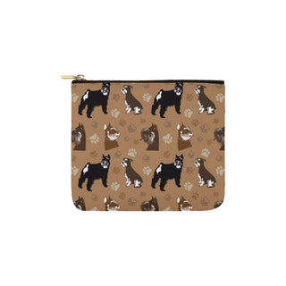 Miniature Schnauzer Pattern Carry-All Pouch 6x5 - TeeAmazing