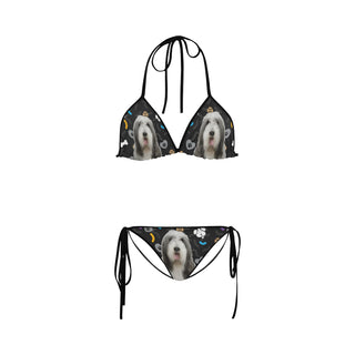 Bearded Collie Dog Custom Bikini Swimsuit - TeeAmazing