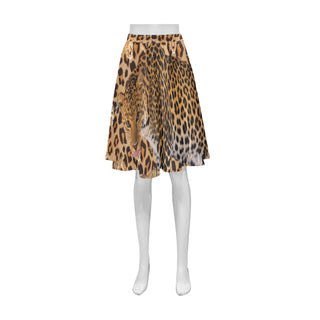 Leopard Athena Women's Short Skirt - TeeAmazing