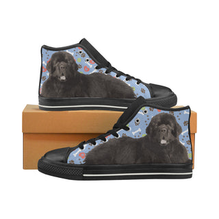 Newfoundland Black Men’s Classic High Top Canvas Shoes - TeeAmazing