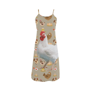 Chicken Lover Alcestis Slip Dress - TeeAmazing