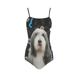 Bearded Collie Dog Strap Swimsuit - TeeAmazing