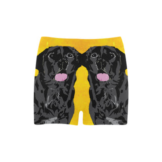 Black Labrador Briseis Skinny Shorts (Model L04) - TeeAmazing