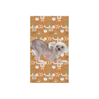 Cute Chinese Crested Custom Towel 16"x28" - TeeAmazing