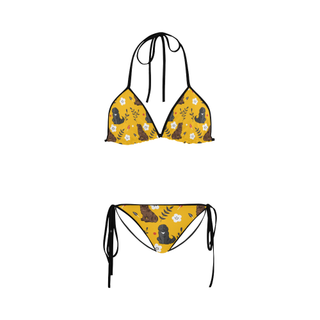 Newfoundland Flower Custom Bikini Swimsuit - TeeAmazing