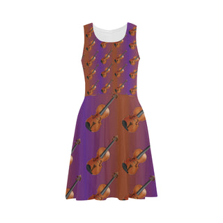 Violin Pattern Atalanta Sundress - TeeAmazing