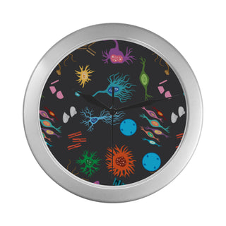 Biology Silver Color Wall Clock - TeeAmazing