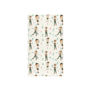 Zoo Keeper Pattern Custom Towel 16"x28" - TeeAmazing