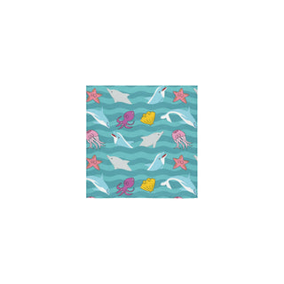 Dolphin Square Towel 13x13 - TeeAmazing