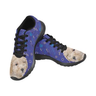 Poochon Dog Black Sneakers Size 13-15 for Men - TeeAmazing