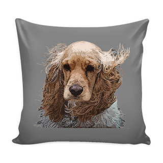 English Cocker Spaniel Dog Pillow Cover - English Cocker Spaniel Accessories - TeeAmazing