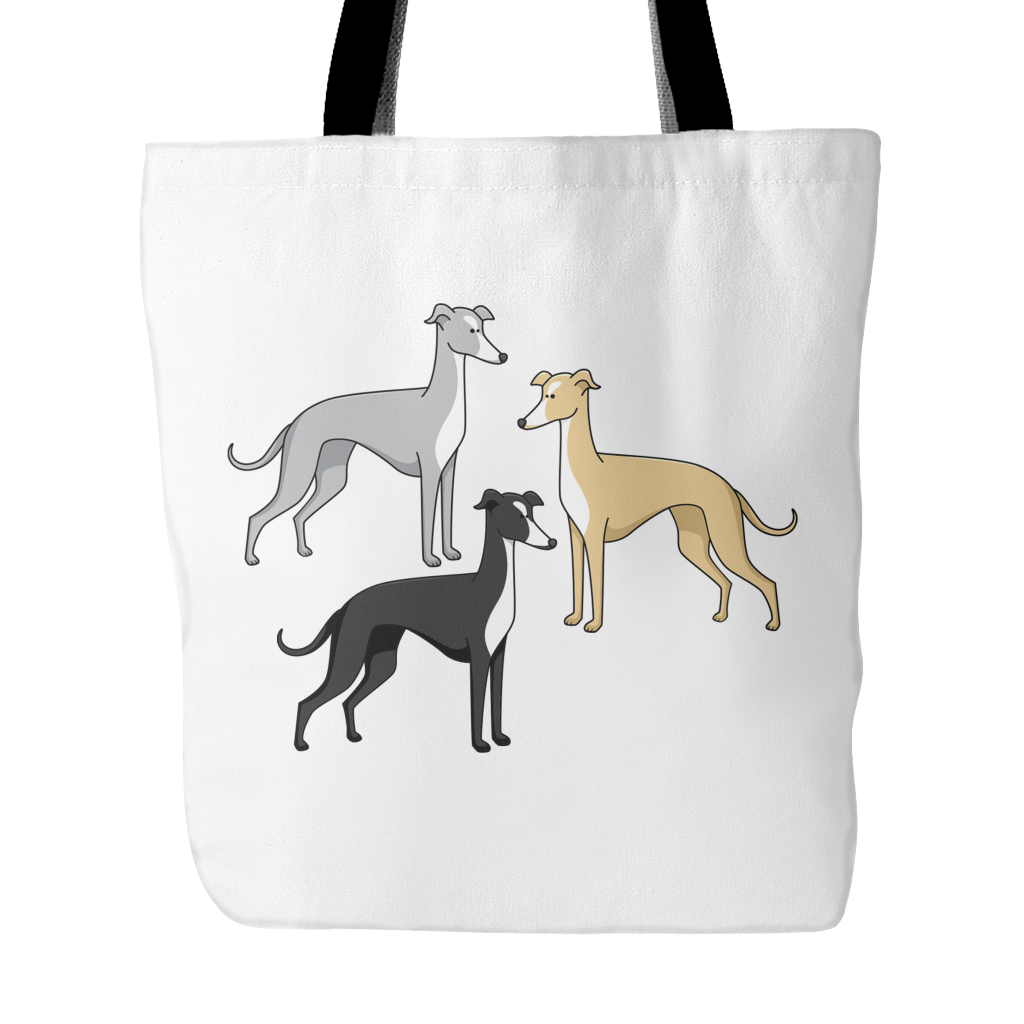 Greyhound Dog Tote Bags - Greyhound Bags - TeeAmazing