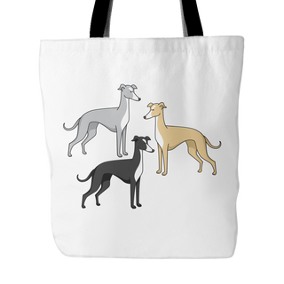 Greyhound Dog Tote Bags - Greyhound Bags - TeeAmazing