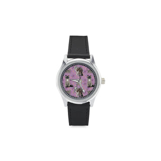 Balinese Cat Kid's Stainless Steel Leather Strap Watch - TeeAmazing