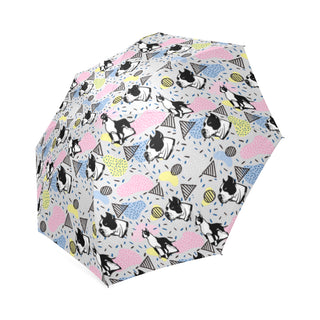 American Staffordshire Terrier Pattern Foldable Umbrella - TeeAmazing