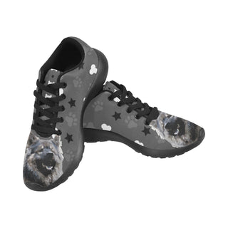 Eurasier Black Sneakers Size 13-15 for Men - TeeAmazing