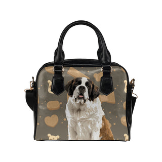 St. Bernard Dog Shoulder Handbag - TeeAmazing