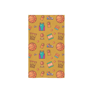 Basketball Pattern Custom Towel 16"x28" - TeeAmazing