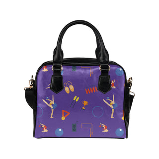 Gymnastics Pattern Shoulder Handbag - TeeAmazing