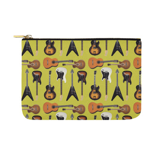 Guitar Pattern Carry-All Pouch 12.5x8.5 - TeeAmazing