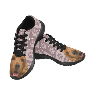 American Cocker Spaniel Black Sneakers for Women - TeeAmazing