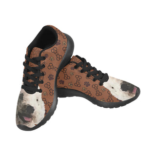 Bedlington Terrier Dog Black Sneakers for Men - TeeAmazing
