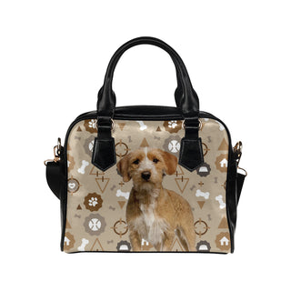 Basset Fauve Dog Shoulder Handbag - TeeAmazing