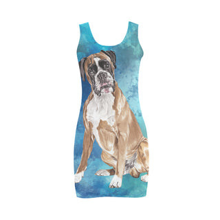 Boxer Water Colour Medea Vest Dress - TeeAmazing