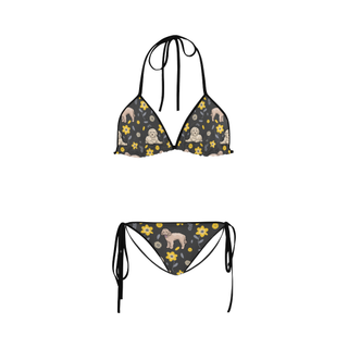 Goldendoodle Flower Custom Bikini Swimsuit - TeeAmazing