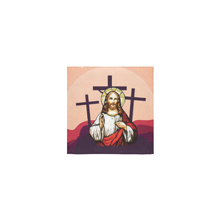 Jesus Square Towel 13x13 - TeeAmazing