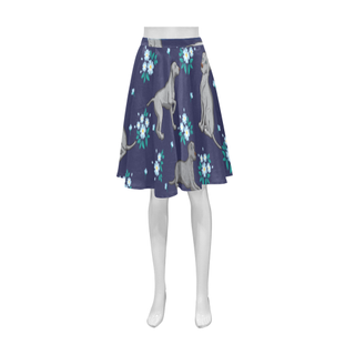 Coonhound Flower Athena Women's Short Skirt - TeeAmazing
