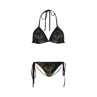 Rottweiler Glow Design 3 Custom Bikini Swimsuit - TeeAmazing